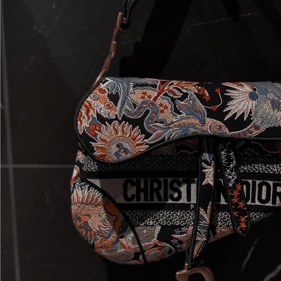 Christian Dior Saddle Bag - multi color - Picture 3 of 5